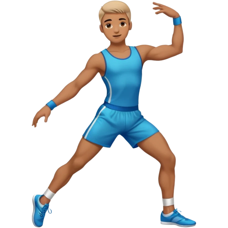 male dancer with clothes emoji