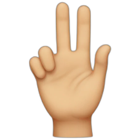 Finger emoji