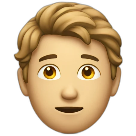 A person thinking emoji