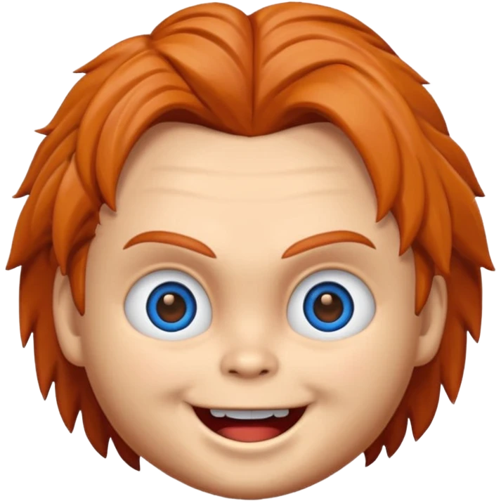 Un emojin de chuky emoji