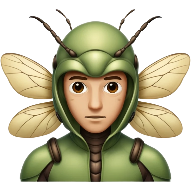 The fly man emoji