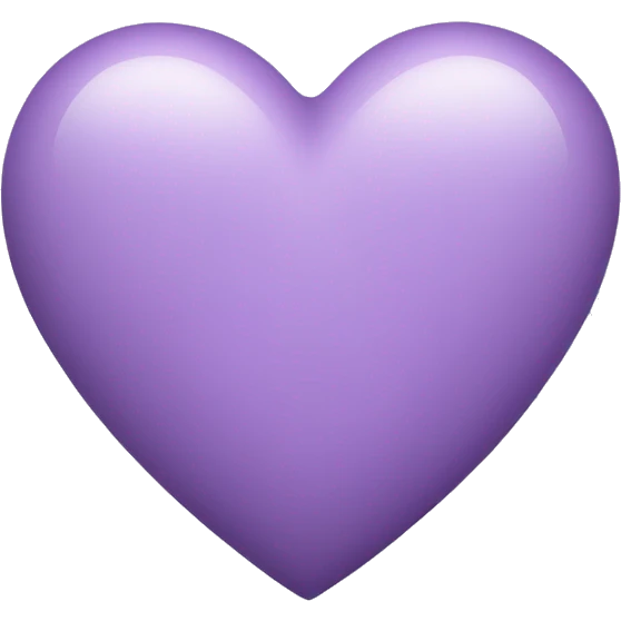 light purple heart emoji