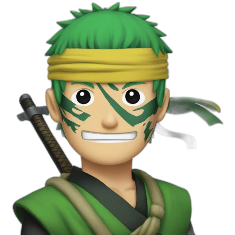 Roronoa zoro qui  emoji