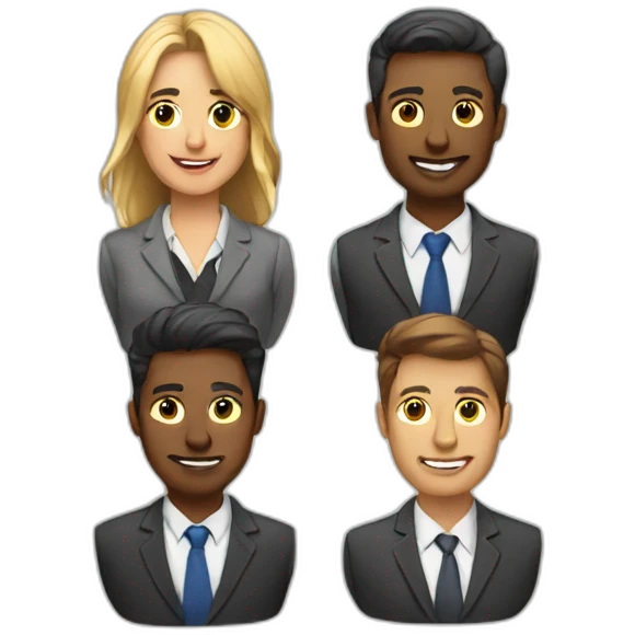 team leadership emoji