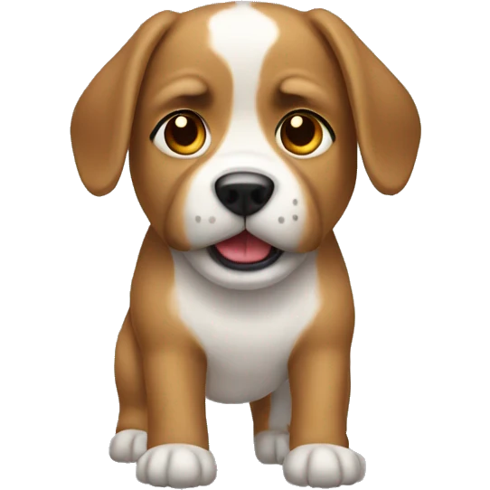 Dog pants emoji