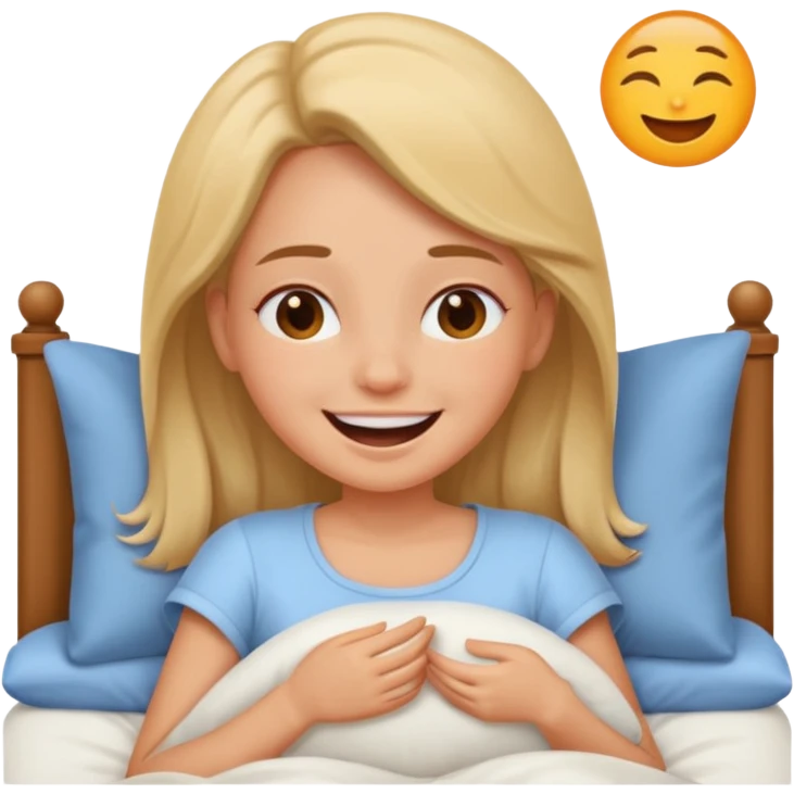 girl farting in bed emoji emoji