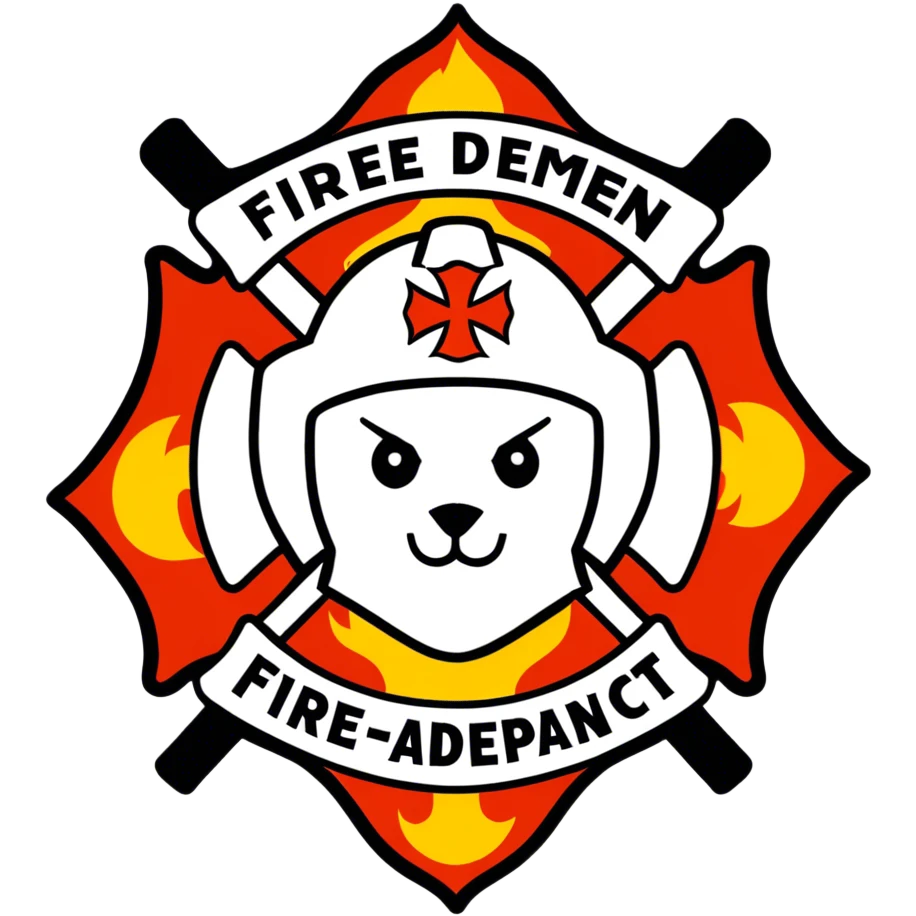 fire department patch emoji