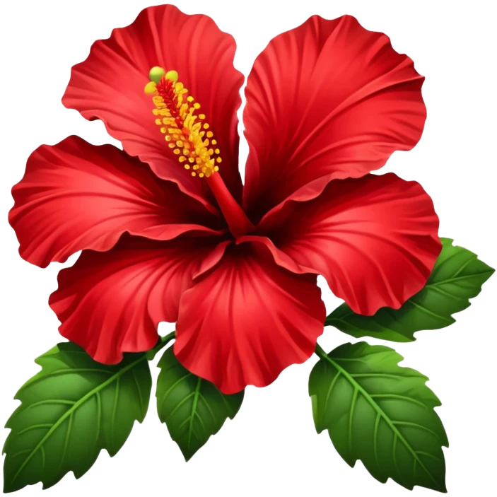 Hibiscus  emoji