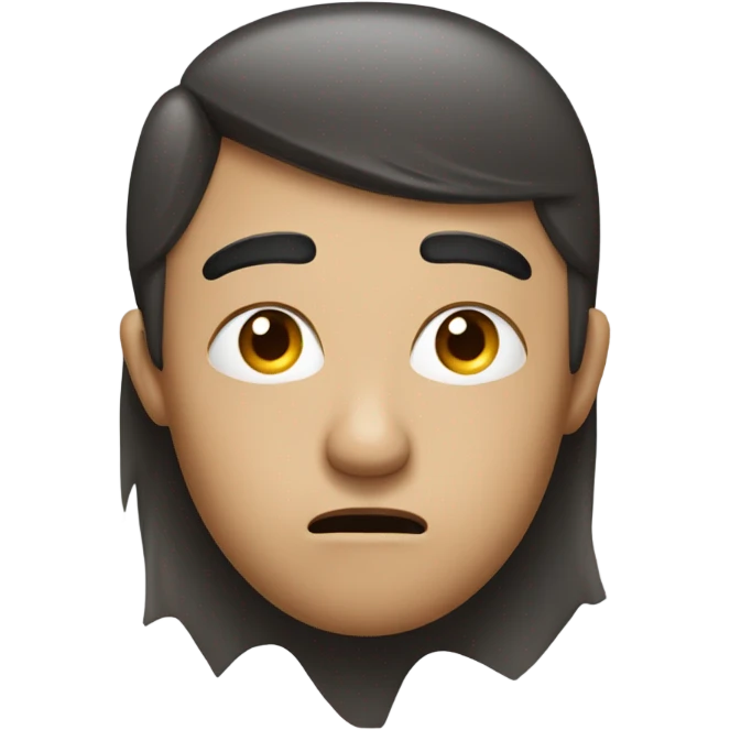 someone giving side eye emoji