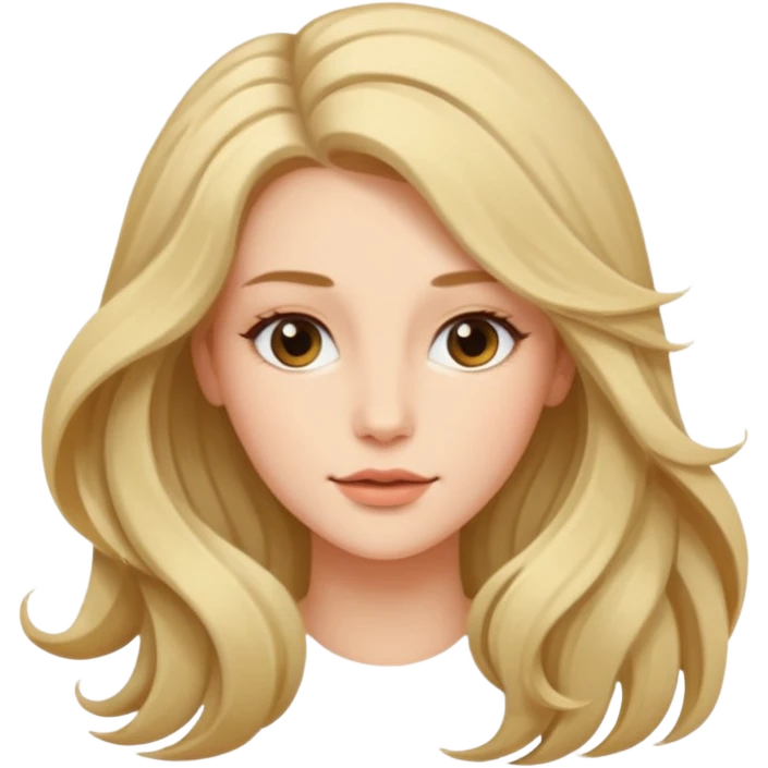  women with open hairs sideways image  emoji