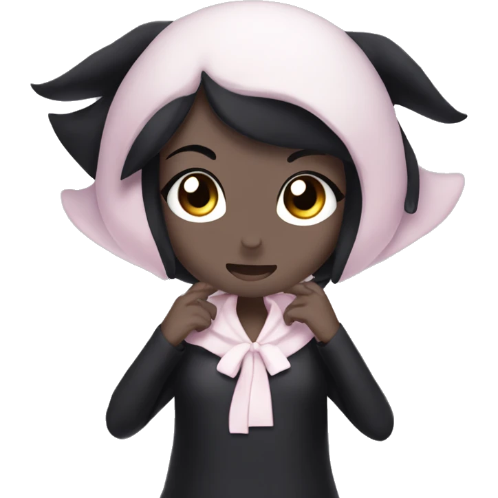 Kuromi and melody emoji