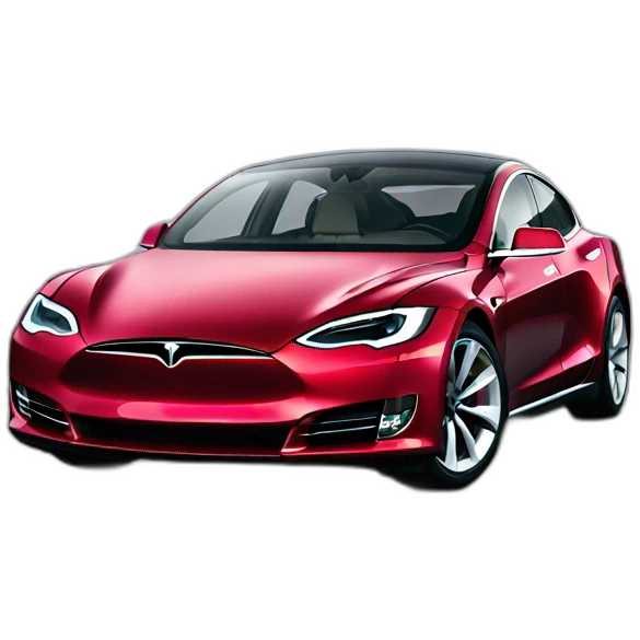 Tesla car emoji
