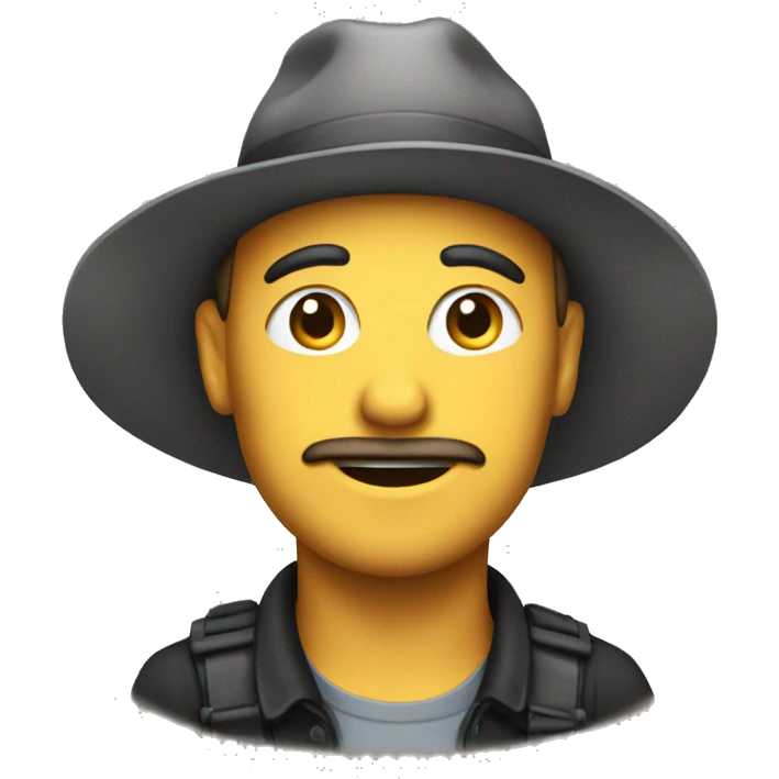 werff with hat emoji