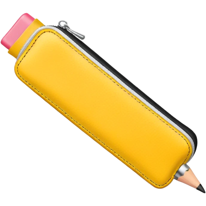 yellow Pencil Case emoji