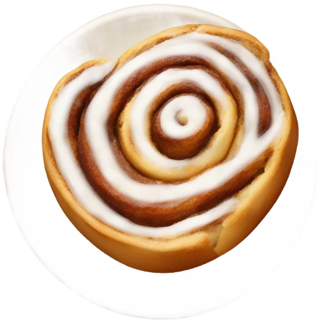 cinnamon roll emoji