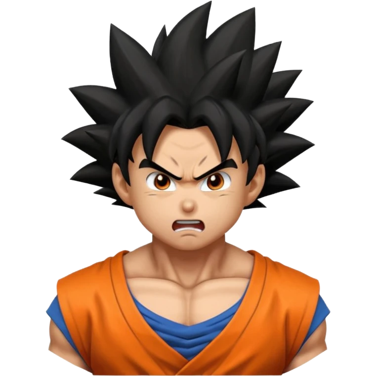 Goku 😡💢 emoji