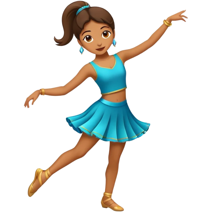 Girl dancing emoji