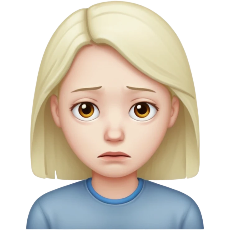 I hate me  emoji