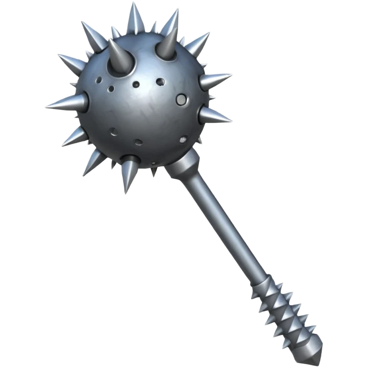 metal mace emoji