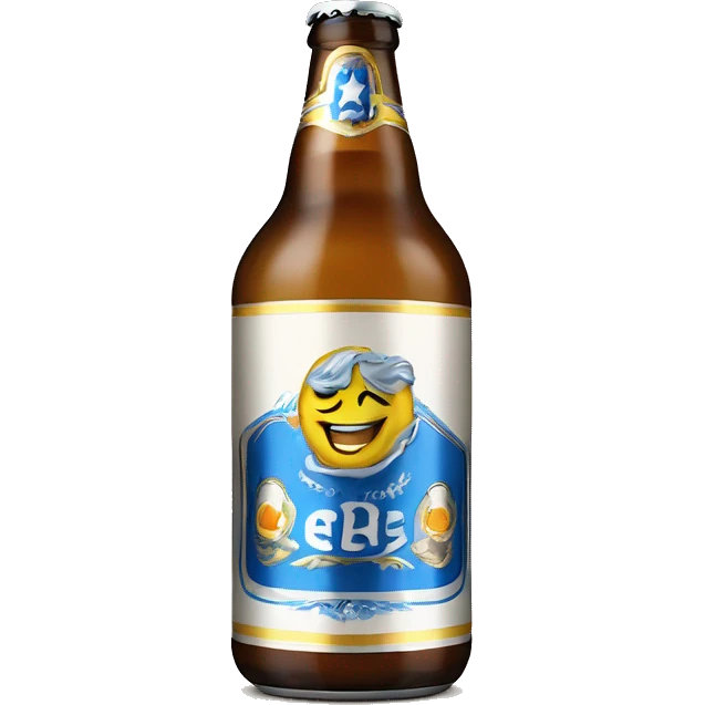 Canette de bière Bavaria 8.6 emoji