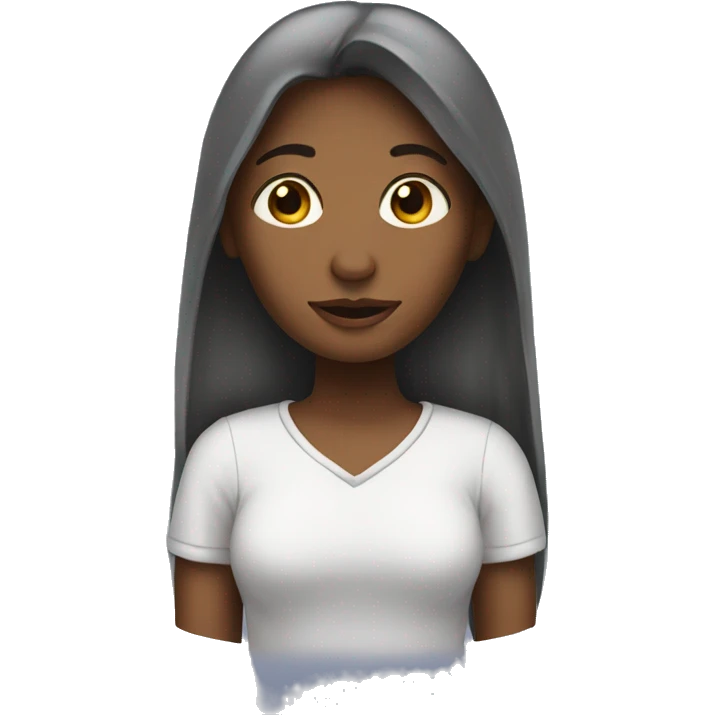 A girl going to sleep emoji