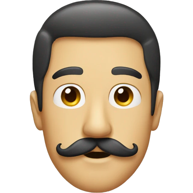 Mustache emoji