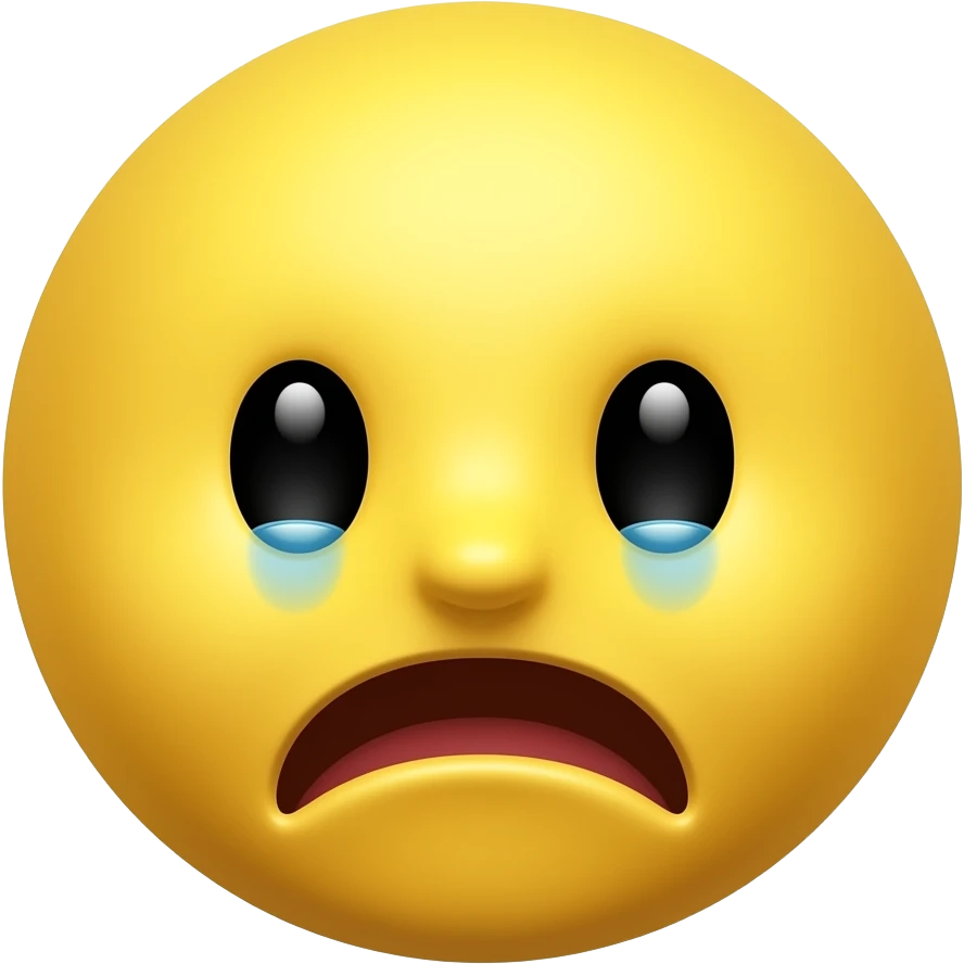 Emoji kuning mewing emoji