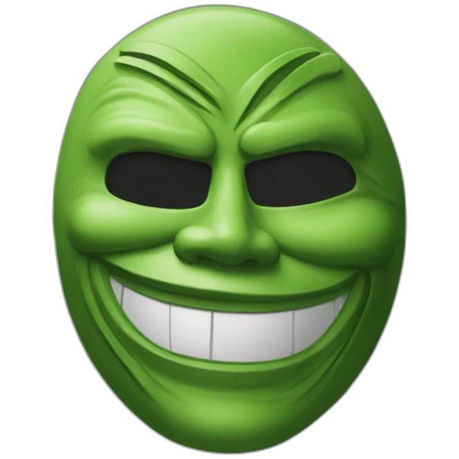 the mask jim Carrey emoji
