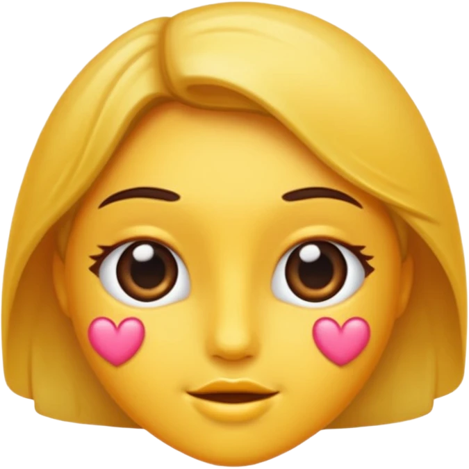 The word beautiful emoji