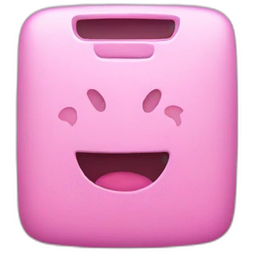 celular rosa emoji
