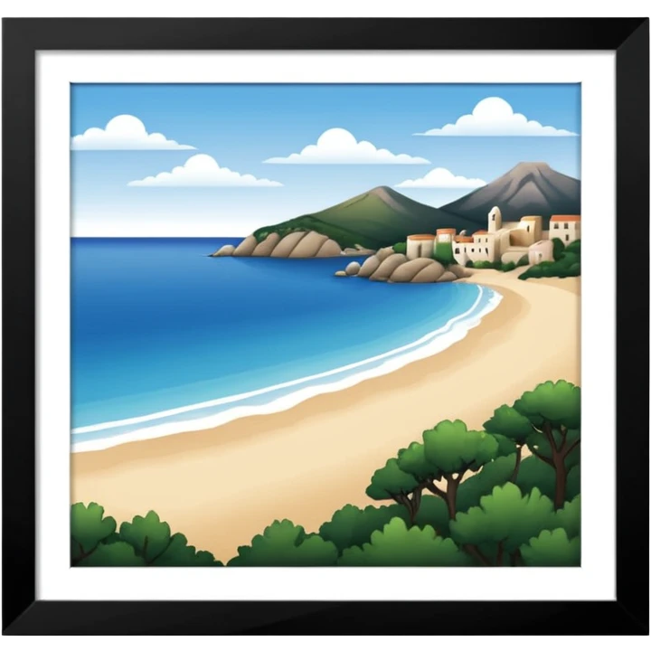 La corse emoji