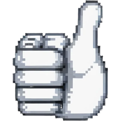 thumbs up classic look emoji