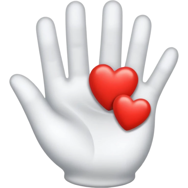 Руки держат сердце emoji