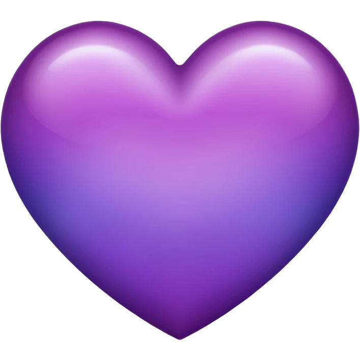 purple heart with a gradient emoji