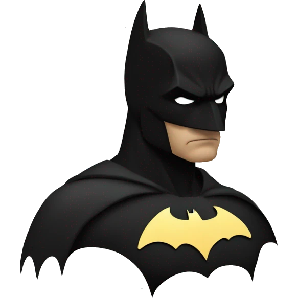 batman sad silhouette emoji