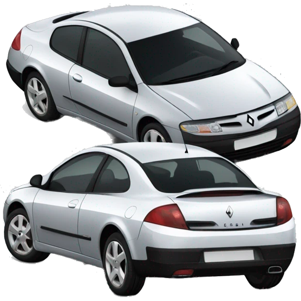 One Renault Laguna Coupe V6 emoji