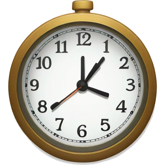 Clock emoji
