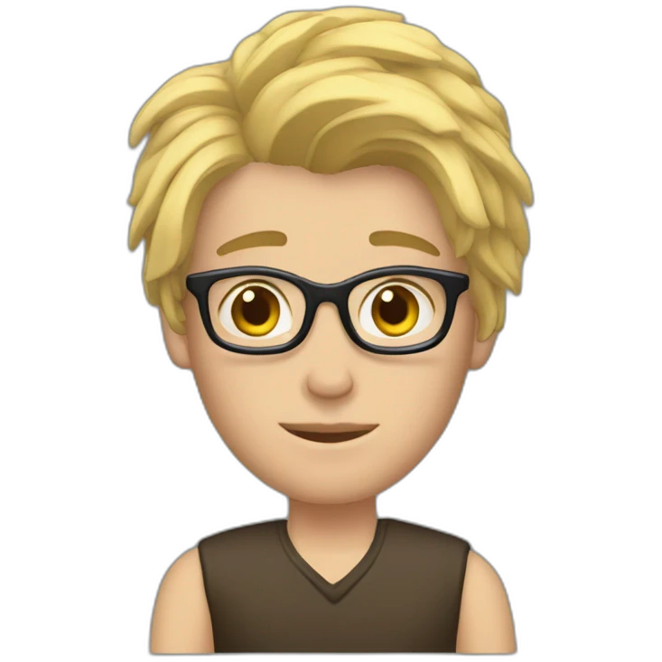 darcy glennen on the computer emoji