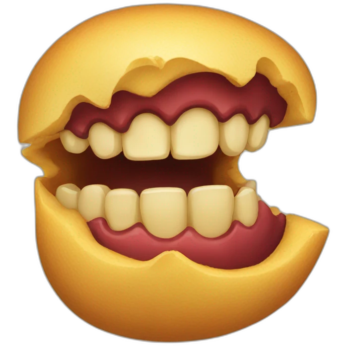 Bite emoji