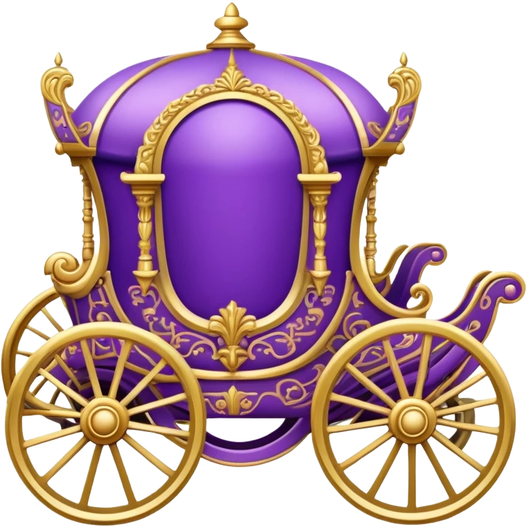 purple chariot emoji