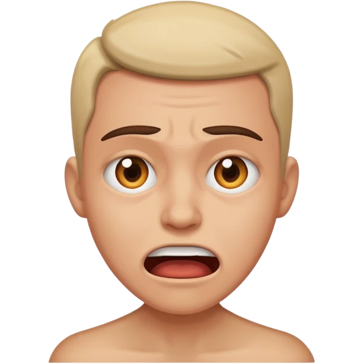 Fear, sadness, anger, joy emoji