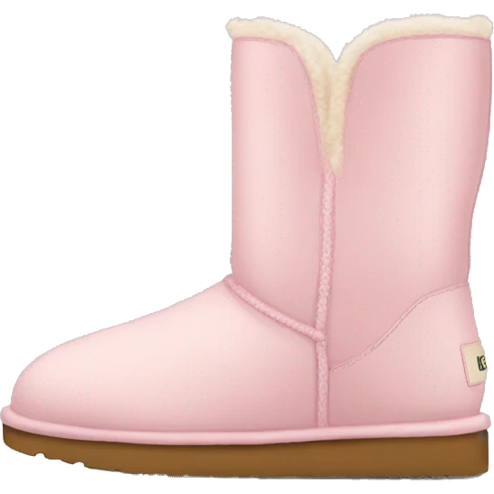 light pink uggs emoji