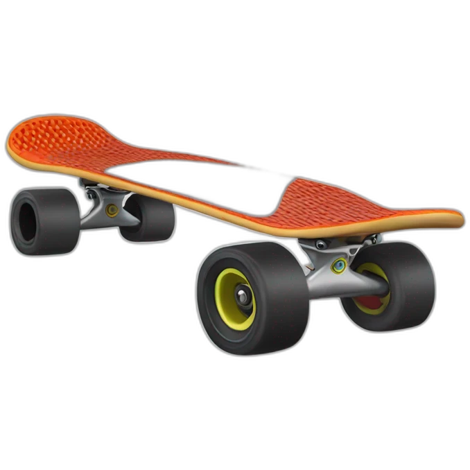 skateboard with karting tire emoji