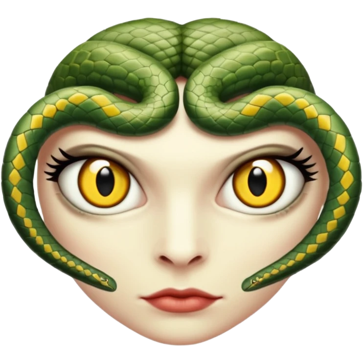 Snake eyes emoji