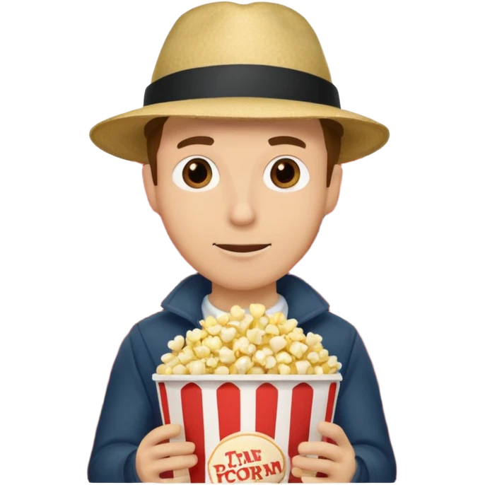 man movie theater emoji