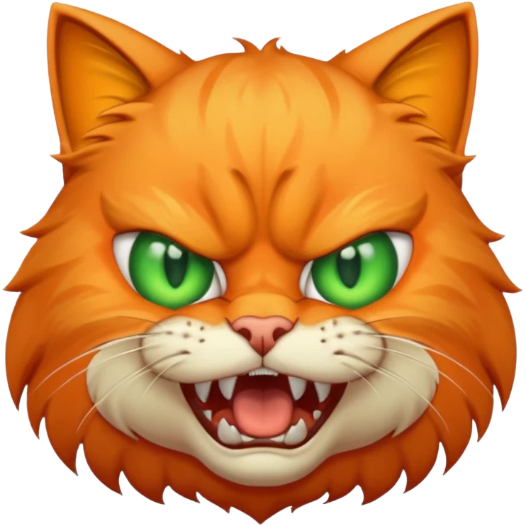 Angry cat emoji