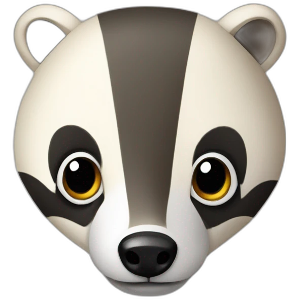 Badger very fit emoji
