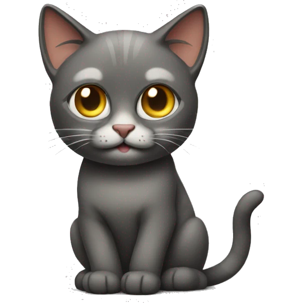 Blind cat emoji