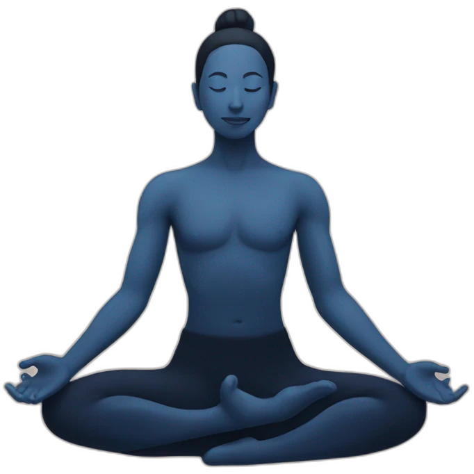 spiritual yoga emoji