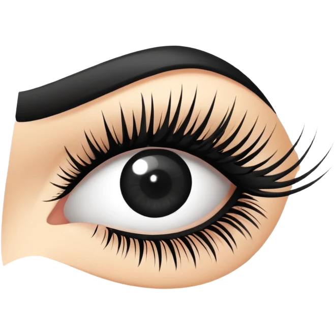 beauty lash emoji